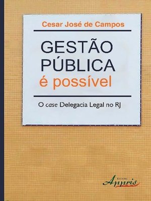 cover image of Gestão pública é possível